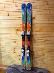 LYŽE NORDICA FIREARROW JR 130CM + LYŽIARKY TECNICA COCHISE JT3 23MP